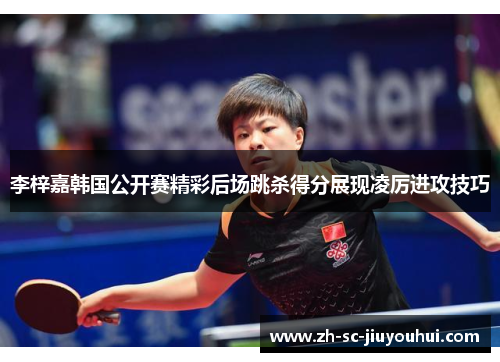 李梓嘉韩国公开赛精彩后场跳杀得分展现凌厉进攻技巧